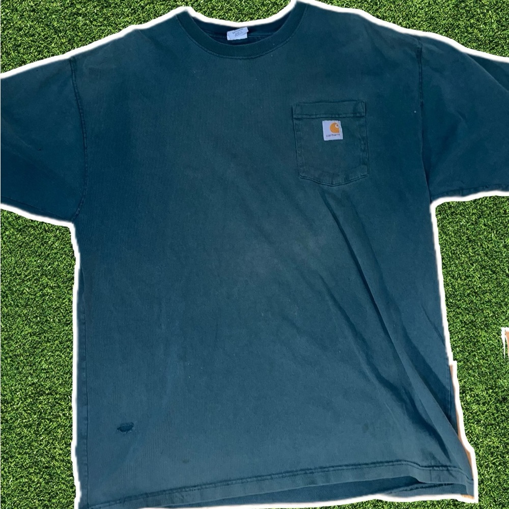 Green Carhartt tee